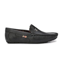 REVOKE PL-Black Casual Loafers Shoes