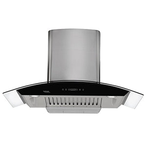 Hindware 90 cm 1200 m3/h Chimney (Nevio 90 Auto Clean,Silver/INOX)