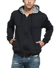 Alan Jones Clothing Men's Cotton Sweatshirt (SS-401-BLACK-M__Black_Medium)