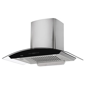 Hindware 90 cm 1200 m3/h Chimney (Nevio 90 Auto Clean,Silver/INOX)