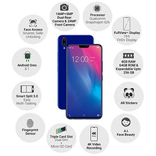 Vivo V9 (19:9 FullView Display, Sapphire Blue) with Offers